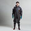 Eco-Friendly One-Piece Fishing Waders with Boots - Full Body Waterproof Pants