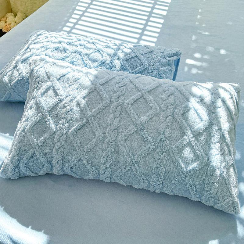 MissDeer Pillowcase Taff Velvet Pillow Cover 48x74cm Pillowslip Rectangle Cushion Cover Warm Pillow Case Fundas De Almohada