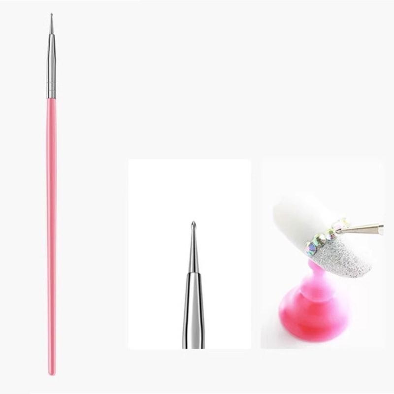 Convenient Nail Art Tool 15Pcs Brush And Dotting Set For Creative Gel Nail Designs Nail Painting Tools