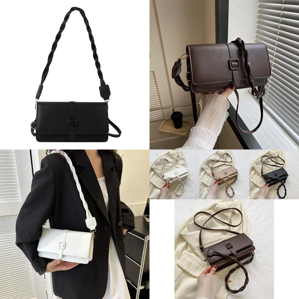 Trendy Minimalist Small Square Shoulder Bag For Women In Chic Colors For Everyday Use