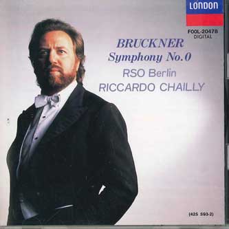 

CD CHAILLY - Symphony No.0 FOOL20478 POLYDOR Japan Classical Used