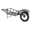 Remorcă de marfă pentru bicicletă, Capacitate de încărcare 70 lbs, Cărucior robust pentru bicicletă, Depozitare compactă și Structură cu eliberare rapidă cu cuplaj universal, Roți de 20",