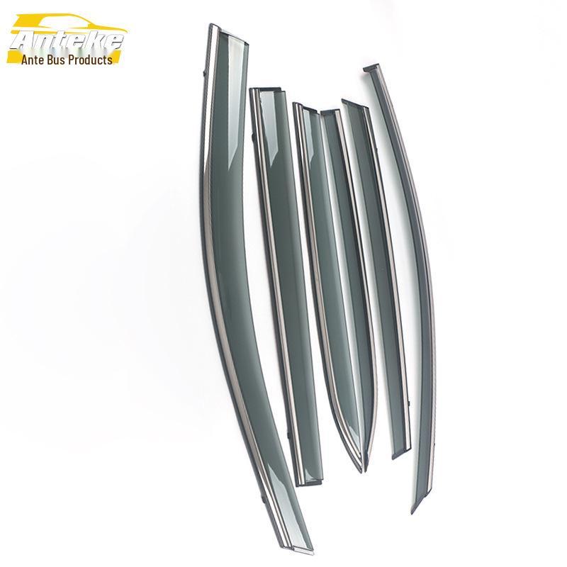19-21 Teramont 3D Stainless Steel Rain Guards & Deflectors