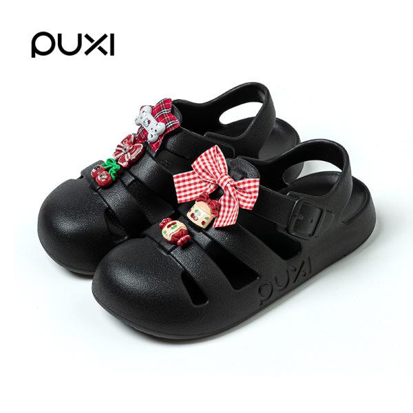 Puxi Liang Influencer Style: Summer Elastic Non-Slip Closed-Toe Roman Sandals