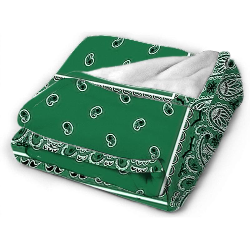 

Одеяло с принтом Модное фланелевое одеяло с цифровым принтом 150-210