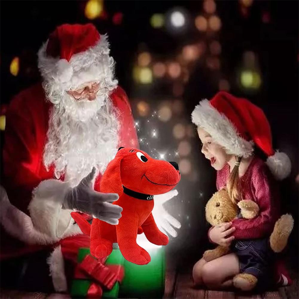 Clifford The Big Red Dog Plush Toy Cartoon Anime Plushie Figure Soft Stuffed Animal Puppy Doll Gift for Fans Girls  Birthday