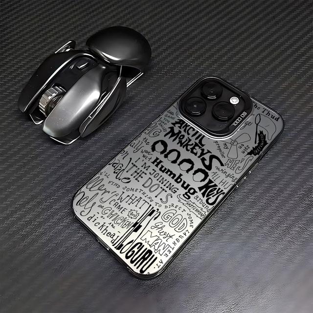 

Чохол для телефону Arctic Monkeys для iPhone 16 15 14 13 12 11 Pro Max X XR XSMAX 8 7 Plus Candy Матовий Ударостійка Задня Кришка iPhone 16 Pro. крем коричневий колір