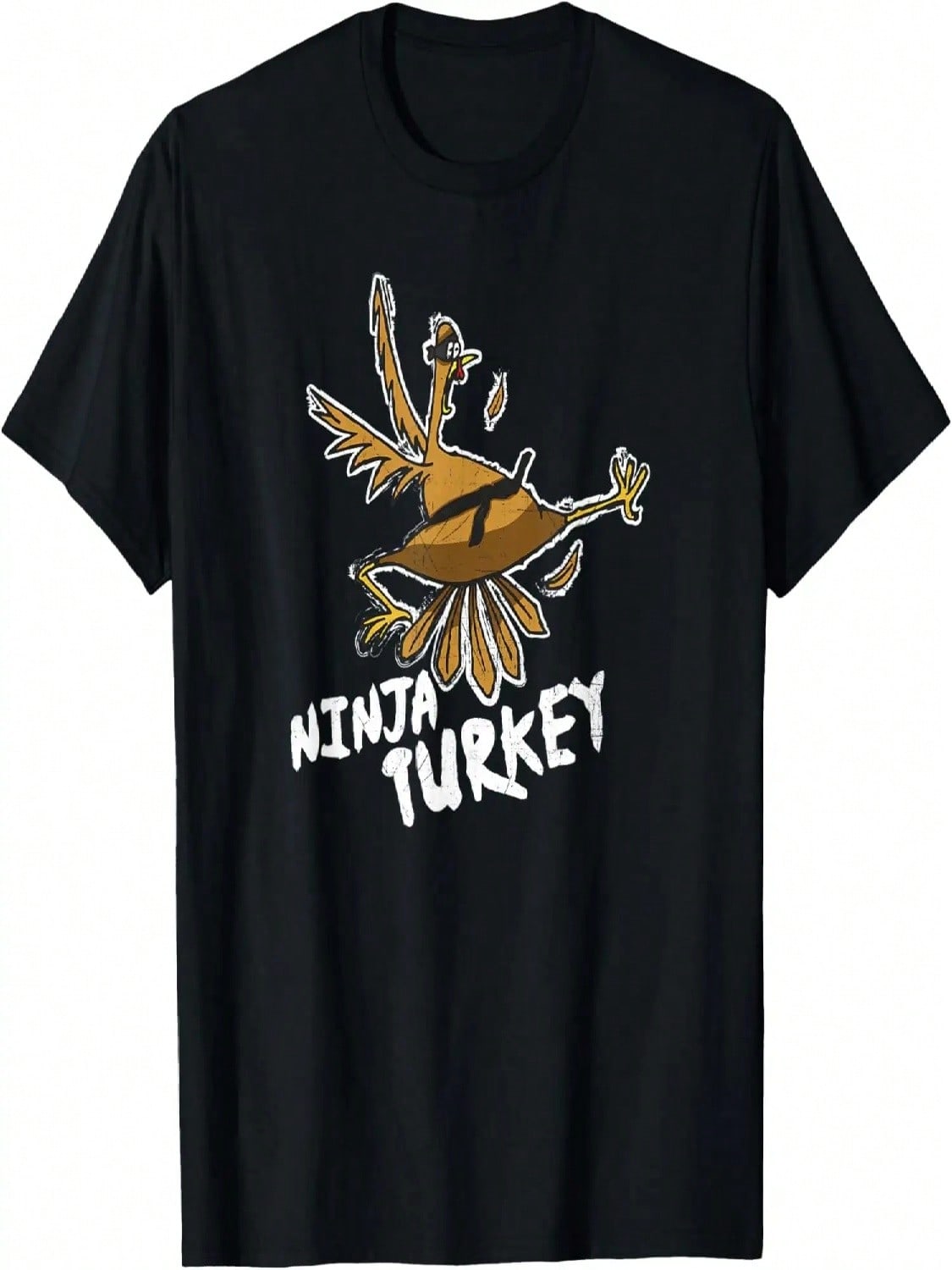 Turkey Funny Bird Thanksgiving T-Shirt S