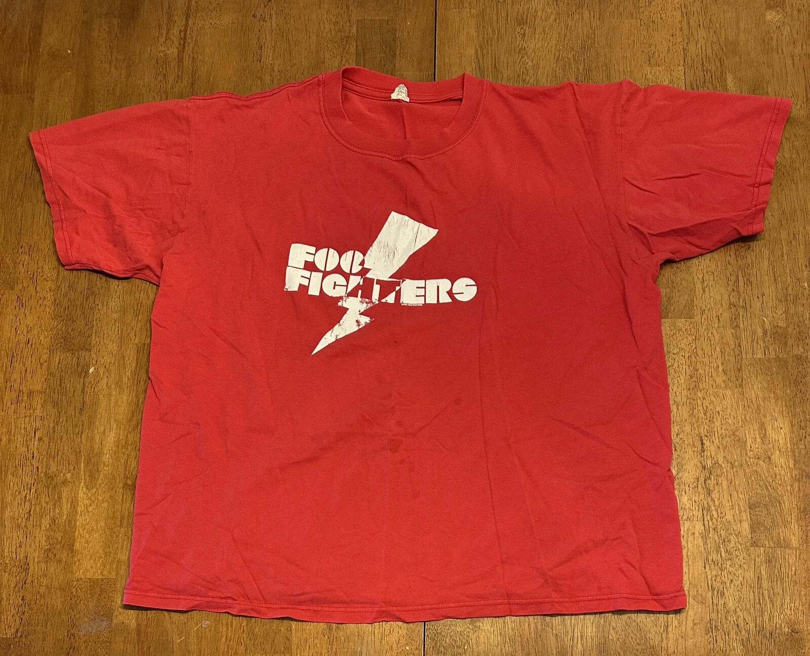 Vintage 2007 Foo Fighters T Shirt XL Dave Grohl Nirvana S
