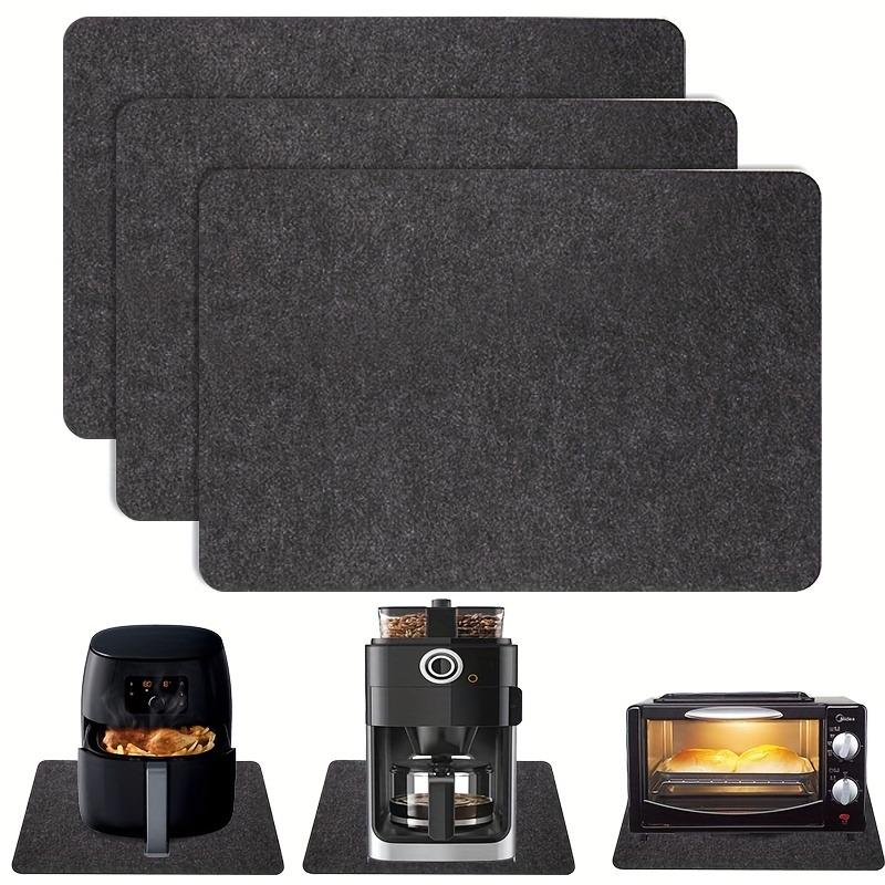 Air Fryer Heat-Resistant Mat - Fireproof Insulation Pad , Synthetic Felt Protector for Countertops & Coffee Machines