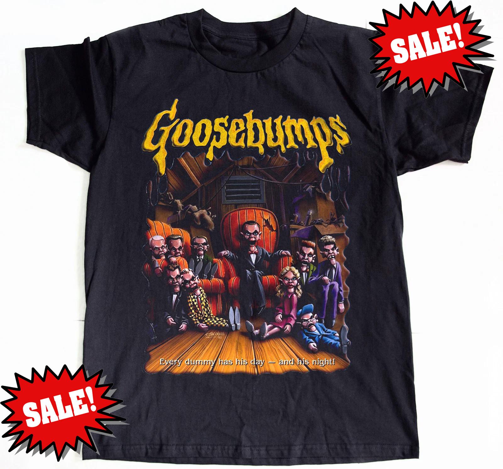 Goosebumps Night Of The Living Dummy III Cotton S to 5XL Black T Shirt CM774 L