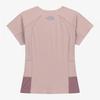 The North Face Women S Speedon T ShirT grayiSh Pink nT7ur80k