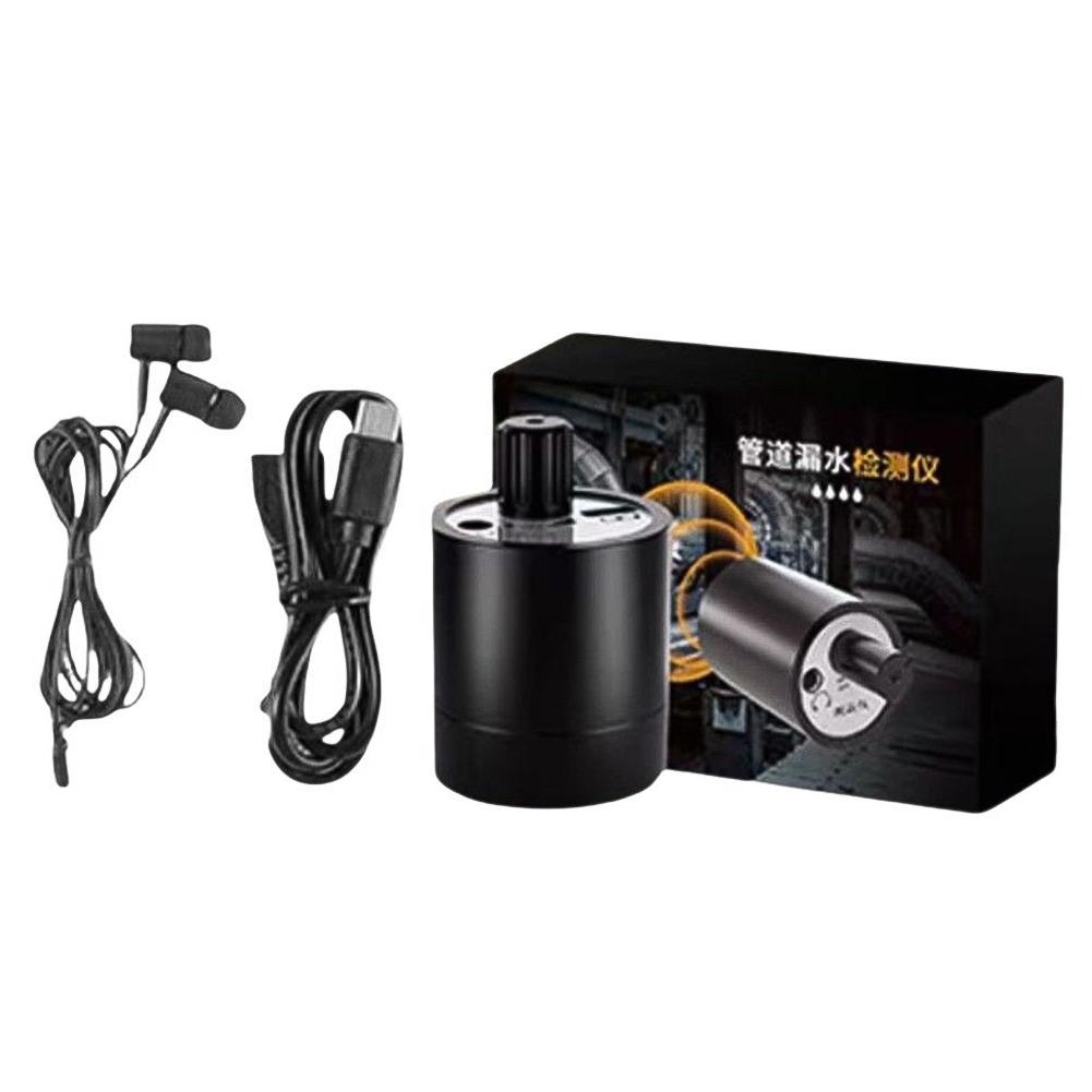 

Портативный детектор утечек в водопроводной сети Подземный монитор утечек труб Набор детекторов утечек Type-C с наушниками для помещений и улицы