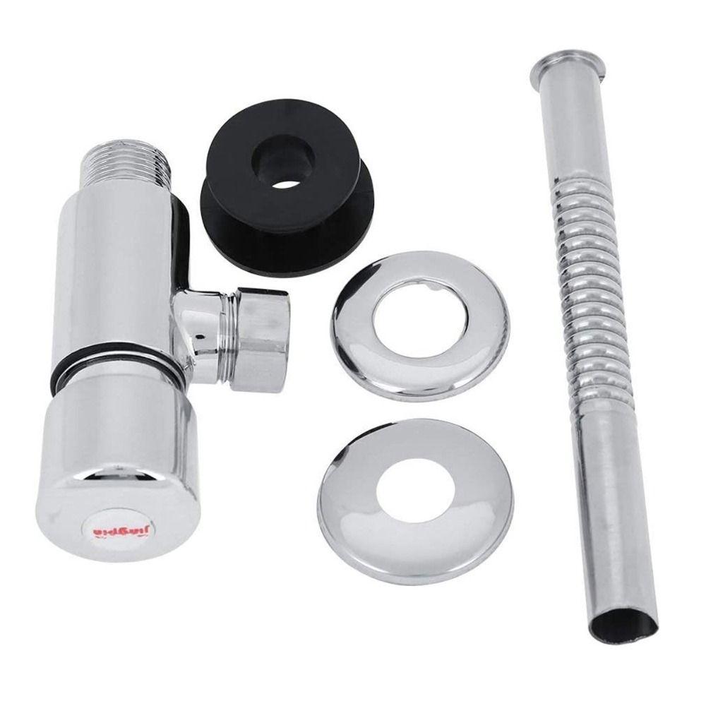 Water Leak Proof Flush Valve Zinc Alloy Urinal Flush Valve Durable Toilet Flush Valve Office