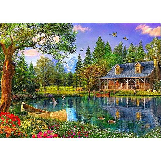 Алмазная мозаика 5D для домашнего декора 30*40 cm