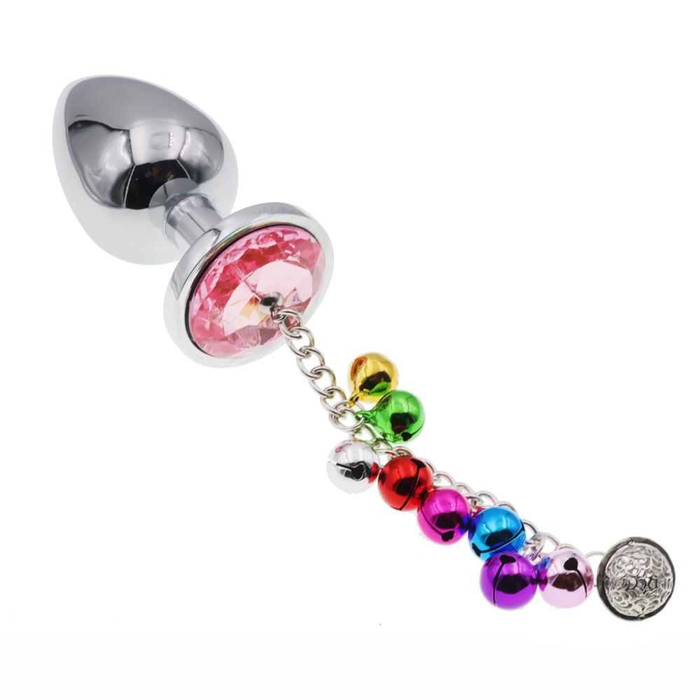 Metal Butt Plug Bell Tail Anal Adult Toys Sex Product Temptation Picking Passion Substitute Goods