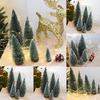 Mini Christmas Tree Stick White Cedar Desktop Small Christmas Tree