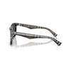 Burberry Trendy Statement Plate Frame Square Sunglasses Unisex Couple Style