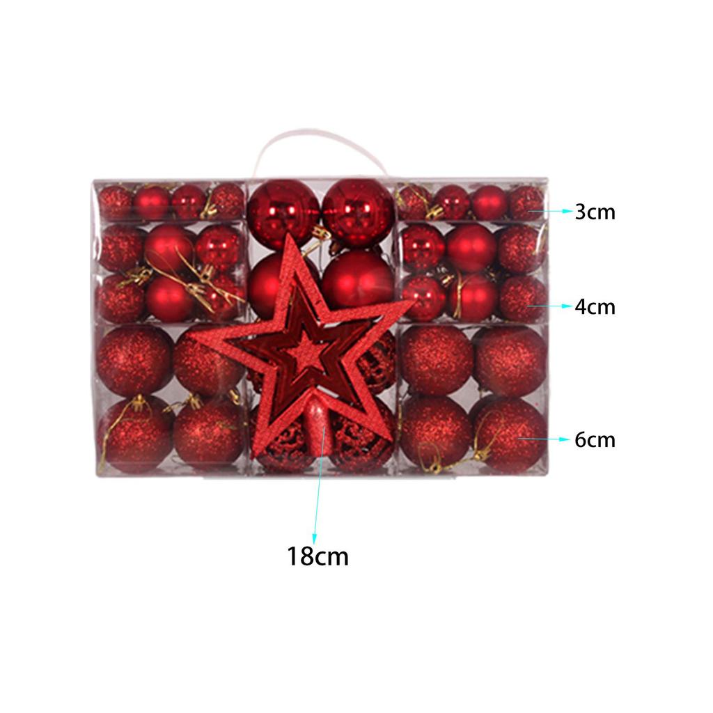 101 Stück Weihnachtsbaumkugeln DIY Bastel-Deko Anhänger Leichter Baumspitzen-Stern für Zuhause Verlobung Thanksgiving Café Feiertage