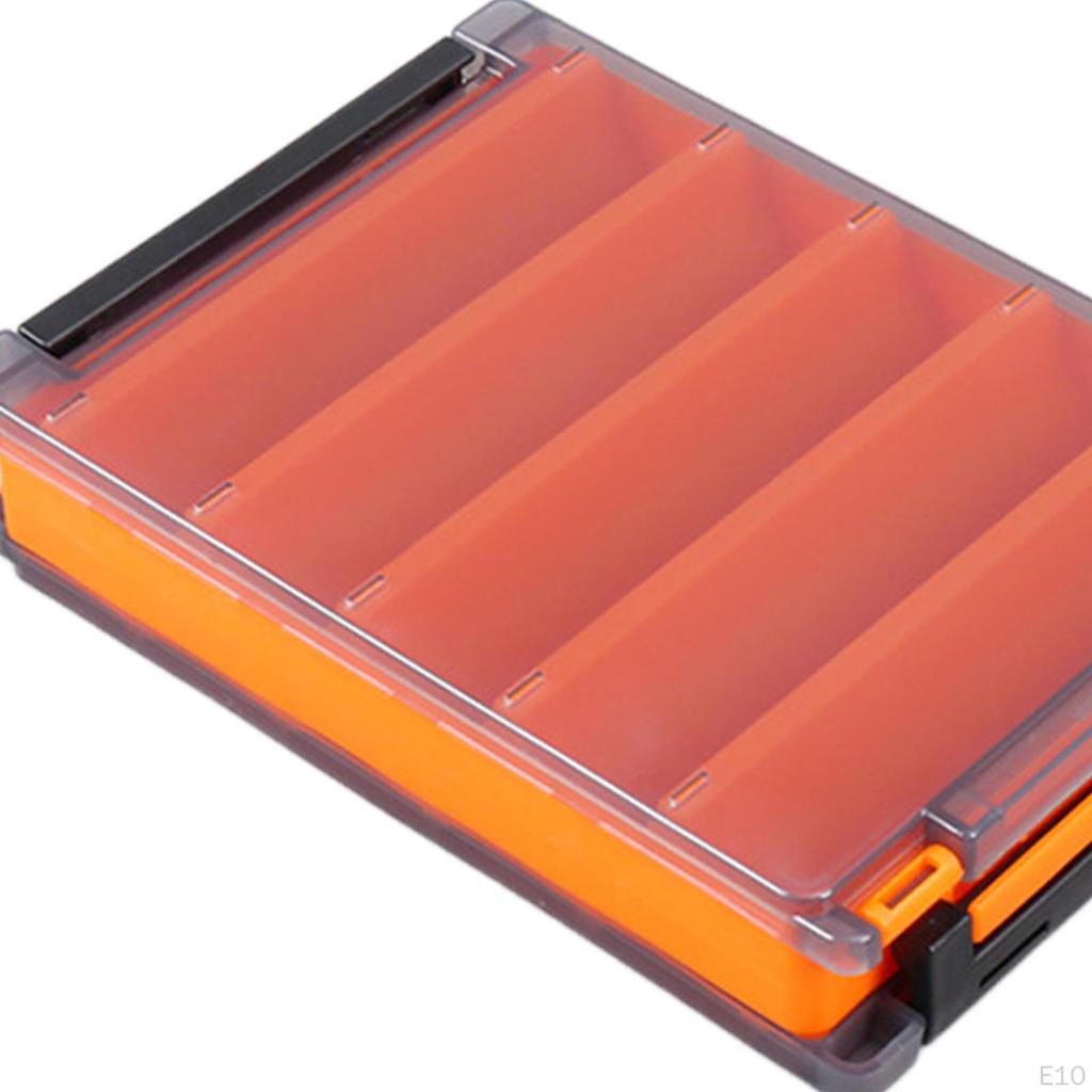 Fly Box for Fishing Double Sided Compact Container Breathable Tackle Storage Case Lure