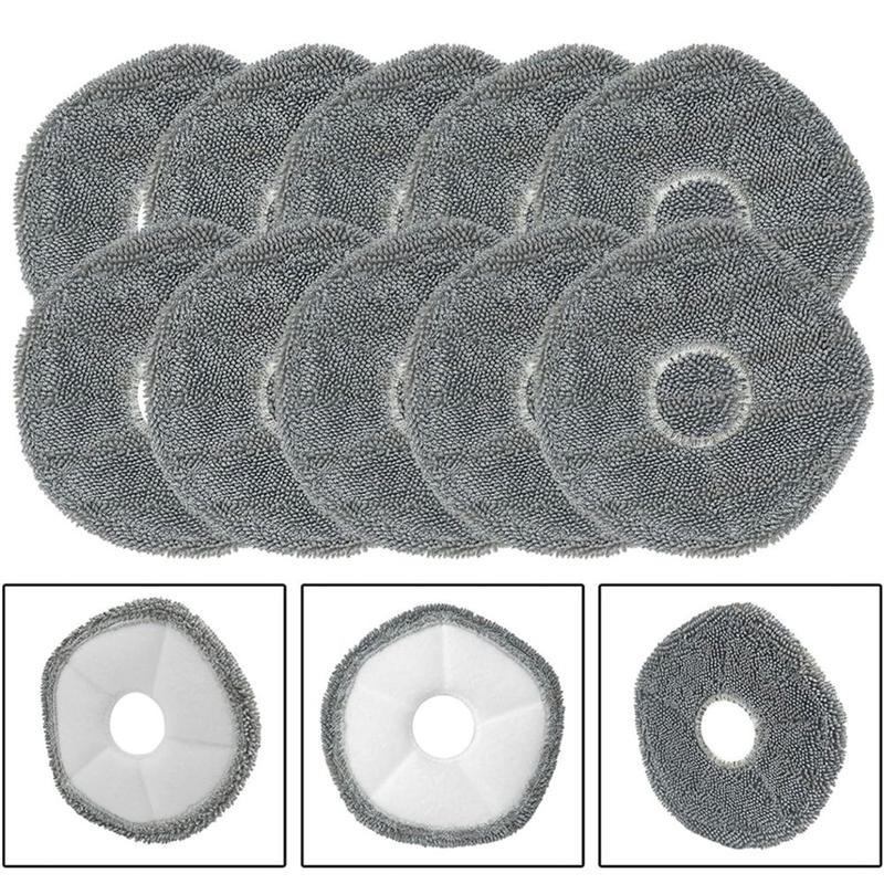 A65T-Mopptücher für Eufy X9 Pro / X10 Pro Omni Saugroboter Ersatzteile Saugwischpad