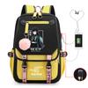 Animation Schoolbag Ghost Destroyer Blade Trend USB Large Capacity Student Ridge Backpack