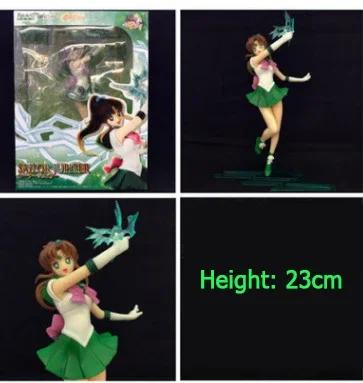 Anime Sailor Moon Tsukino Usagi Tuxedo Mask Sailor Venus Mercury Mars Jupiter Cake Decorations Room Ornament Action Figures Toys