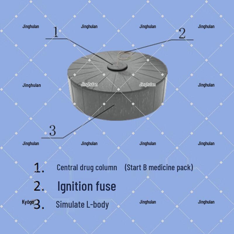 Simulated Chemical Landmine Training Prop