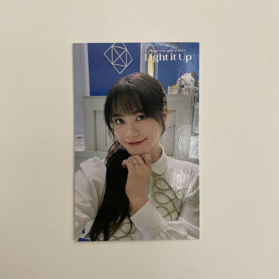 

[USED] Niziu NINA New Membership Trading Card Light It Up