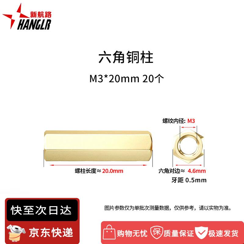 Hexagonal Copper Standoff Spacer