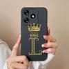 For Tecno Spark 10 4G 5G 10Pro 10C Case Couple Letter Upgrade Full Protection Liquid Silicone Cover For Tecno Spark10 10 Pro C