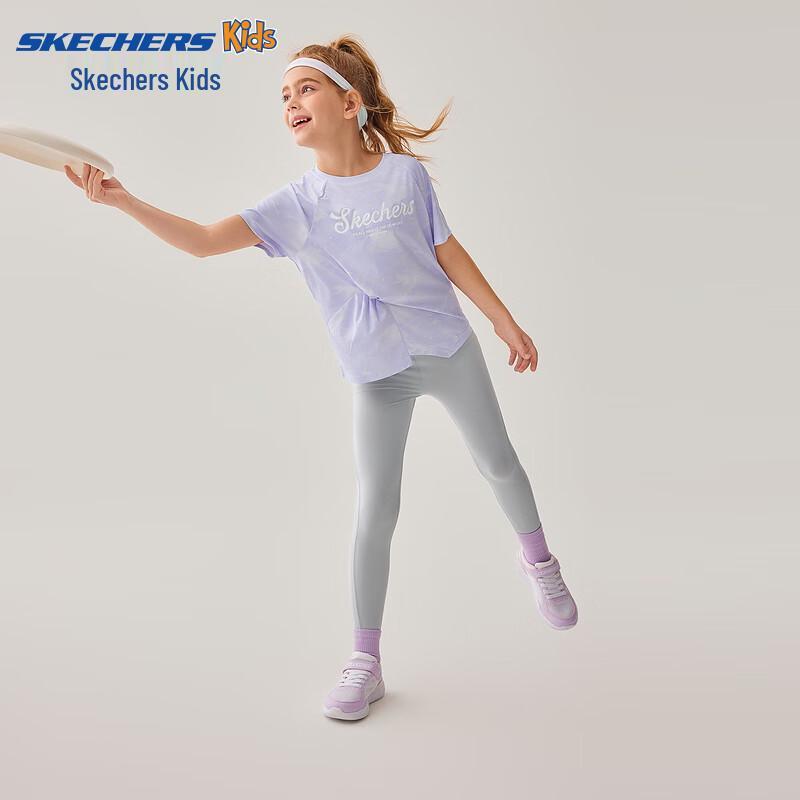 Skechers Girls  Gradient Performance Short-Sleeve Tee 4XL