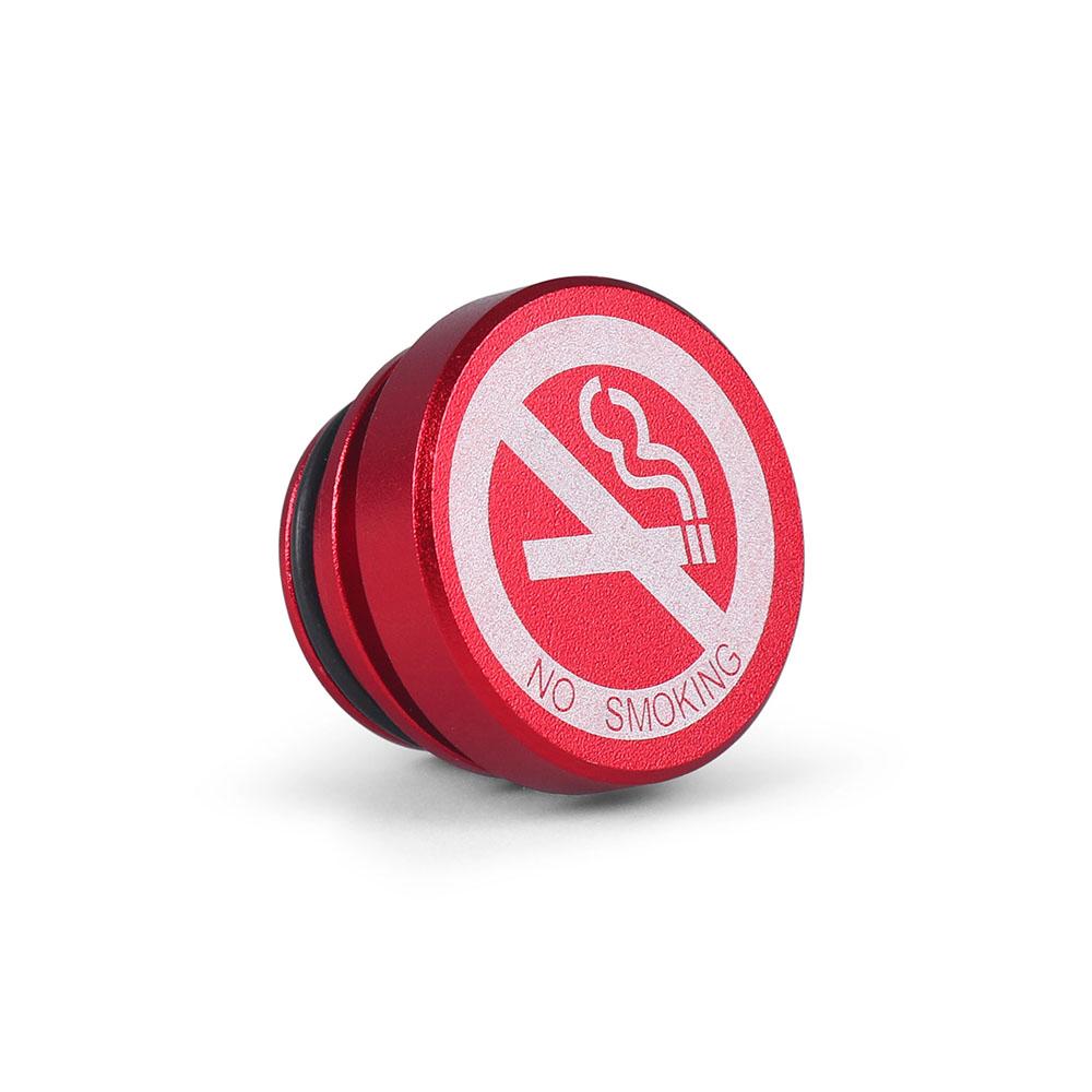 12V Universal Car Lighter Button Cover Accessories No Smoking Button Car Lighter Plug Delete Plug