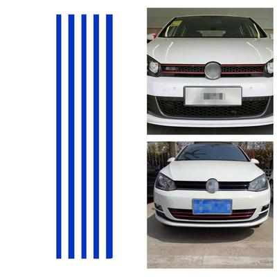 Reflexní samolepky na auto Pásky Samolepka Přední kapota Maska Obtisky Vodotěsná Dekorace automobilu Samolepky na auto Pro Vw Golf 6 7 Tiguan