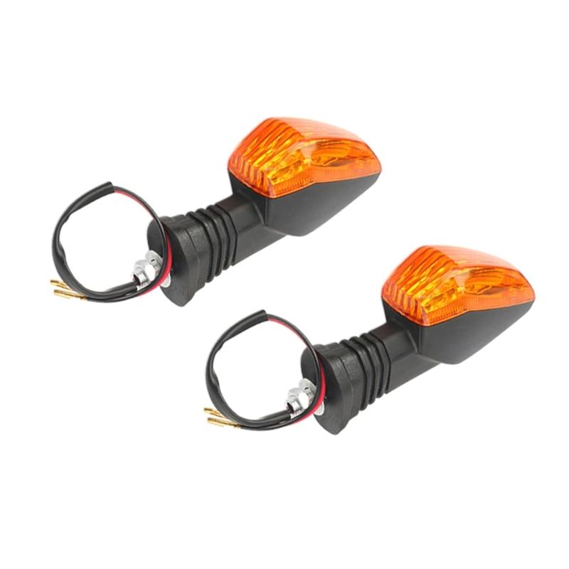 Motorcycle LED Lights with Clear Lenses Turn Signal Blinker Running Light for GSX-R 600/750/1000 K1 K4,1 Pair