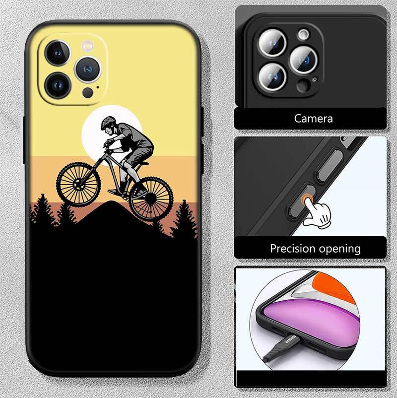 Cycling Bicycle Phone Case for Samsung S20 S21 S21S S22 S23 S24 FE Ultra Plus Lite F06 F16 M06 M16 M56 A07 A17 A36 A37 A55 A57