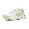 Li Ning Cushioning Slip Resistant Abrasion Resistant Low top Casual Shoes Unisex White AGLV257-1