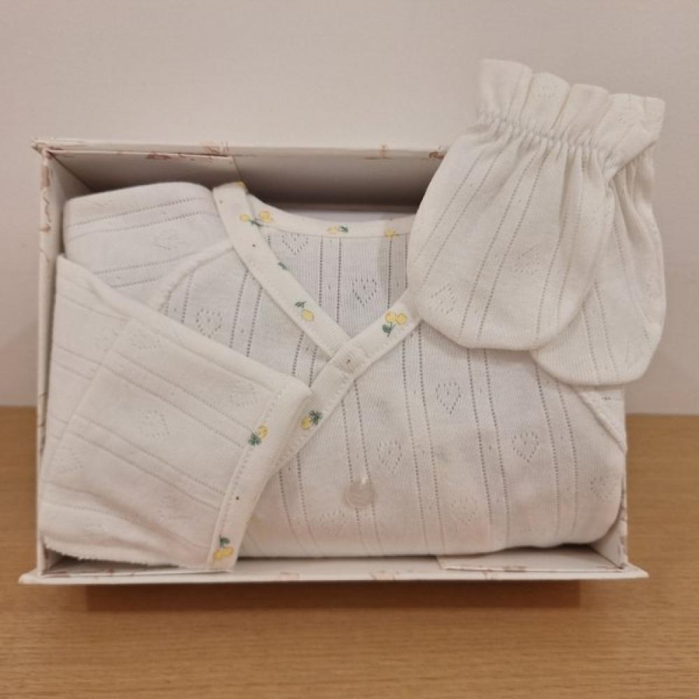 

Mink Mui Petit Frot Modal Gown Mittens Set 36170 001 03 36170 008 06 IV/FREE