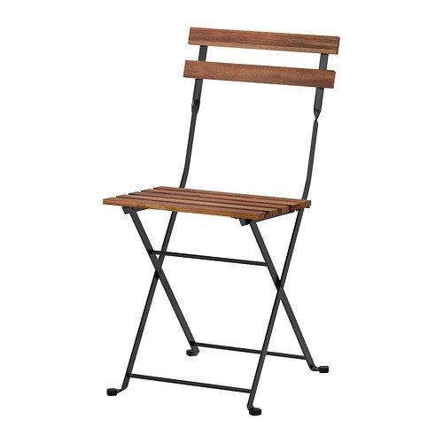 

TARNO folding chair, acacia wood and steel [IKEA] (00165128)