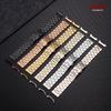 Solid Stainless Steel Watch Band for Tissot Quality Butterfly Buckle Wristband Curved/Flat Metal Strap 12/14/16/18/19/20/21/22mm