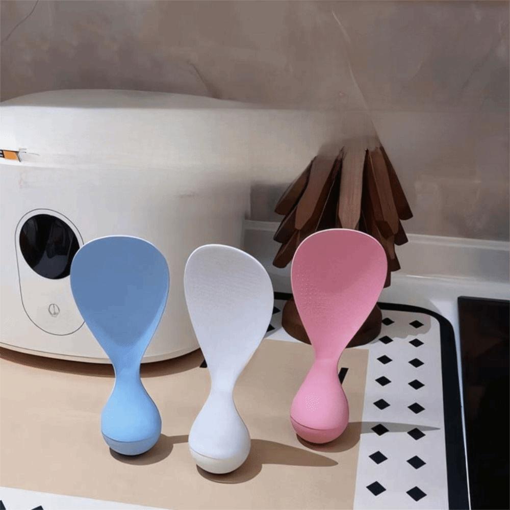 Food Grade Tumbler Rice Spoon Non-Stick Standing Rice Spoon Creative Rice Paddle  Kitchen Use