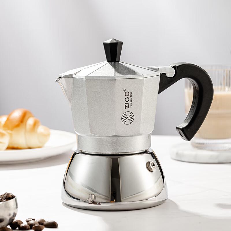 

Кофеварка мока из нержавеющей стали Zigo