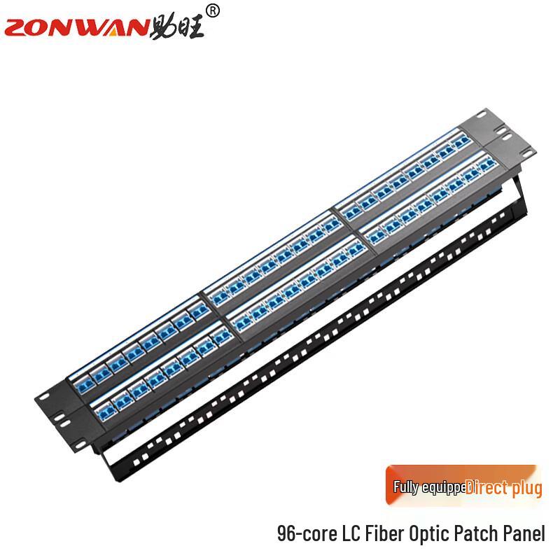 ZONWAN Rack-Mounted Network Patch Panel