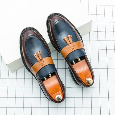 Mocassini Casual in Pelle da Uomo Loafer Eleganti da Uomo con Nappine Nuova Moda Scarpe da Passeggio da Uomo Calzature Comode da Uomo per Guidare