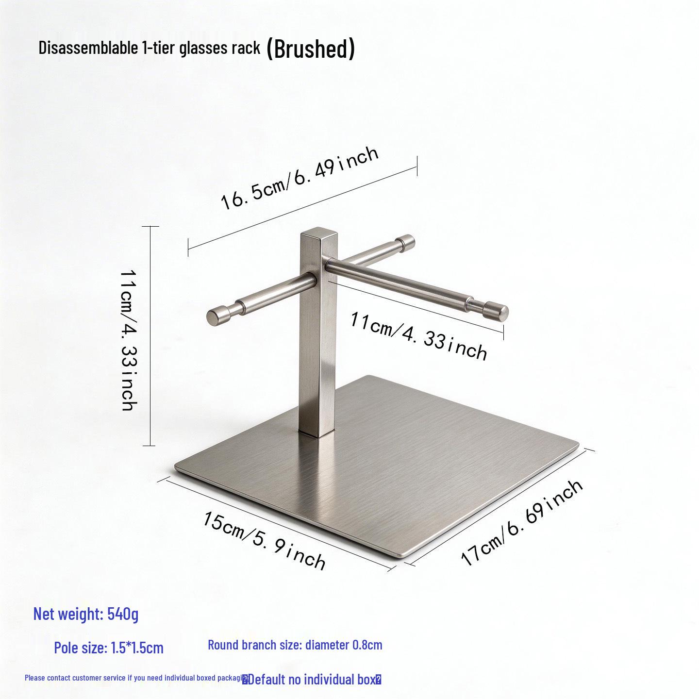 Многоярусная стойка-дисплей из нержавеющей стали для очков и солнцезащитных очков