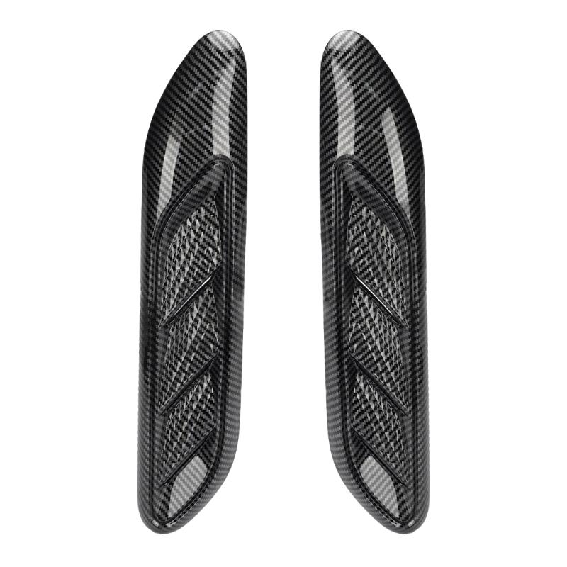 Upgrades s Auto Zijpaneel Luchtinlaten Roosters met Corrosiebestendige TPU Constructie Auto Buitenkant Accessoire voor Eenvoudige Doe-het-zelf Upgrades
