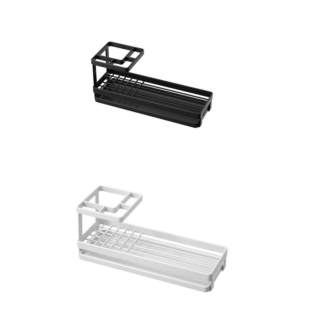 

1 шт. с регулируемым лотком, полка для ванной комнаты, металлическая стойка для хранения зубных щеток, зубная щетка