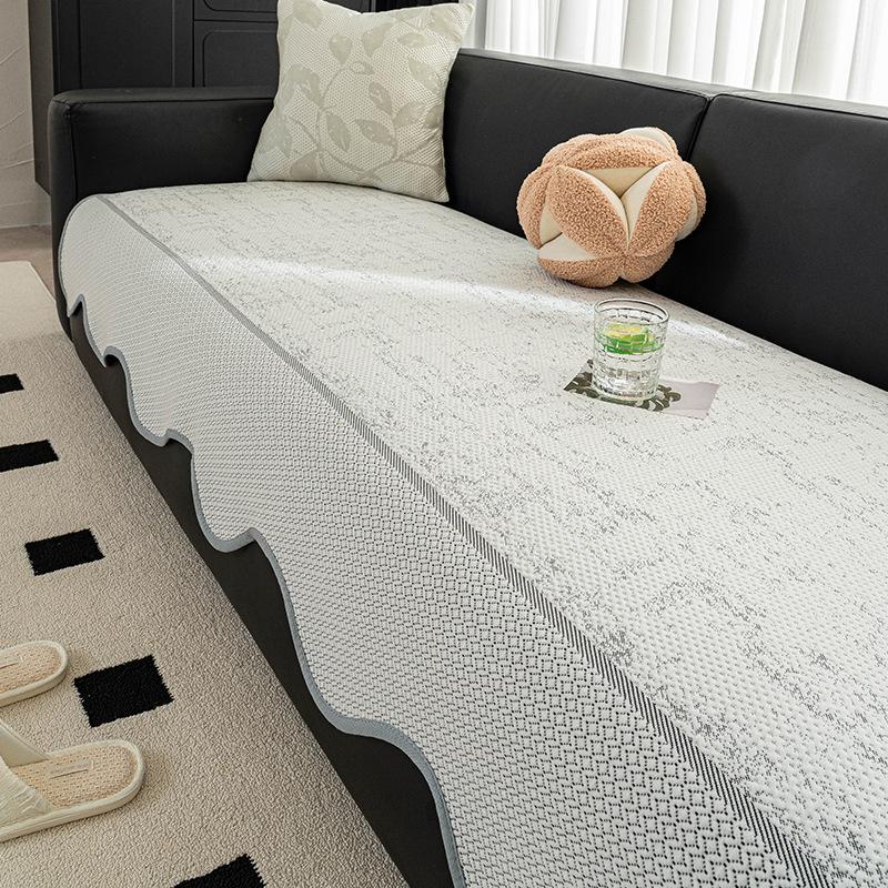 Summer Simple Special-Shaped Sofa Cushion New High-End Cool One-Piece Combination Sofa Seat Cushion Cover Cloth Towel