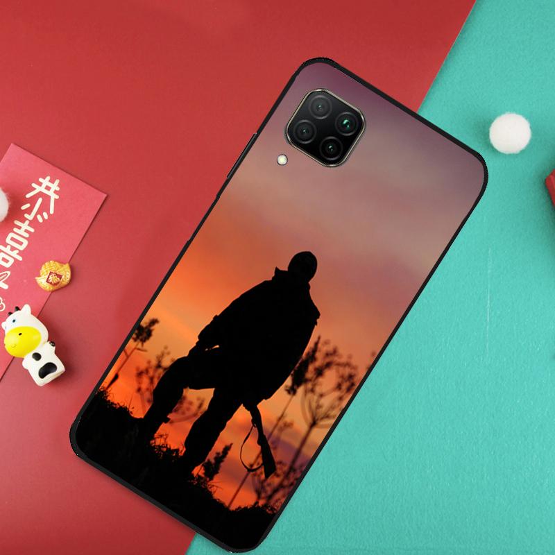 Bird Duck Hunting Sunset For Huawei Nova 12S 9 10 SE 7i 8i 11i 12i Y60 Y61 Y70 Y72 Y73 Y90 Y91 P20 P30 P40 Lite Case