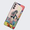 Aya Takano Phone Case For Samsung Galaxy S22 Pro S21 S20 FE Ultra S10 Lite S10 S10E S9 S8 Plus Soft TPU Black Cover